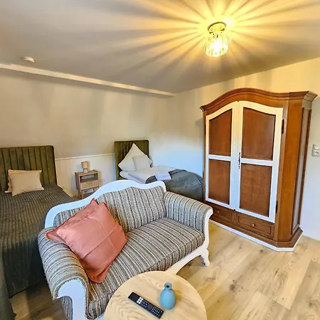 펜션 Am Teich, 7 Schlafzimmer, Meutere- Und Businesswohnung Mit Gemeinschaftsflur, Terrasse